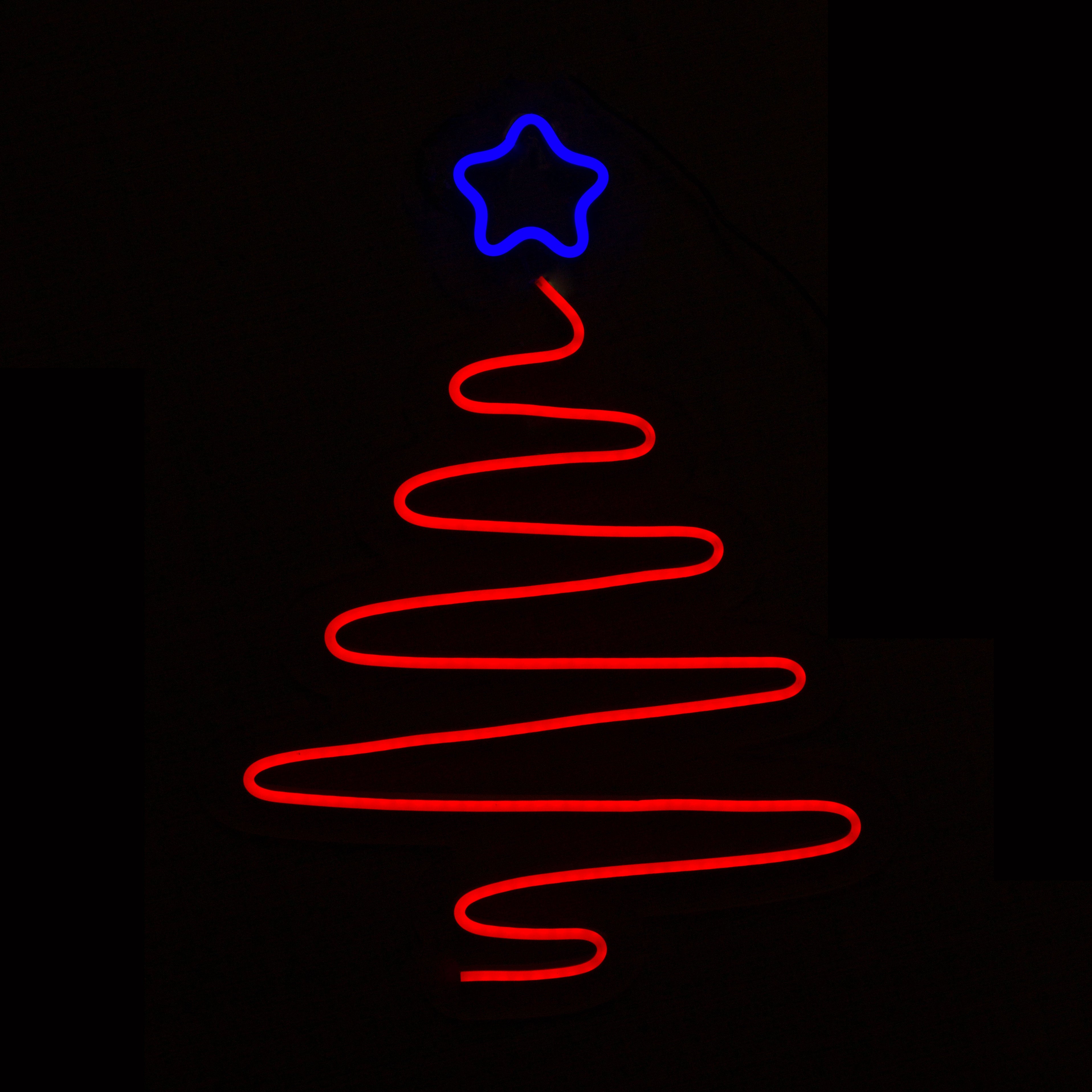 Neon Led verlichting - Kerstboom strip - 50 x 40 cm - Pochon