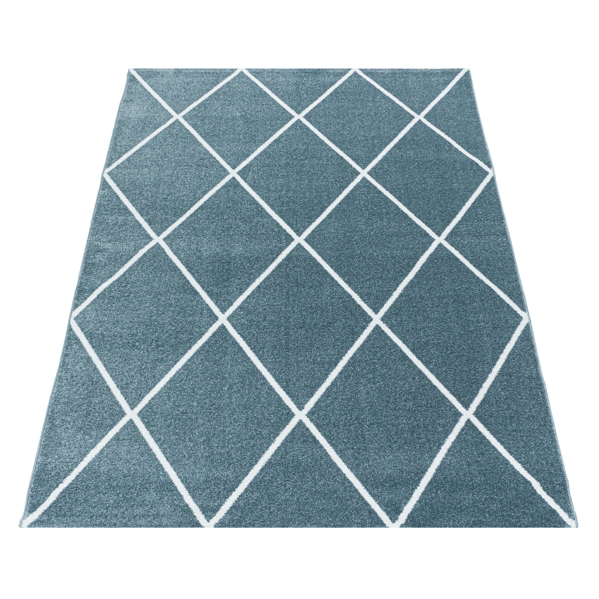 Tapijt Rio - 200x290 - Geometrisch - Blauw  Pochon