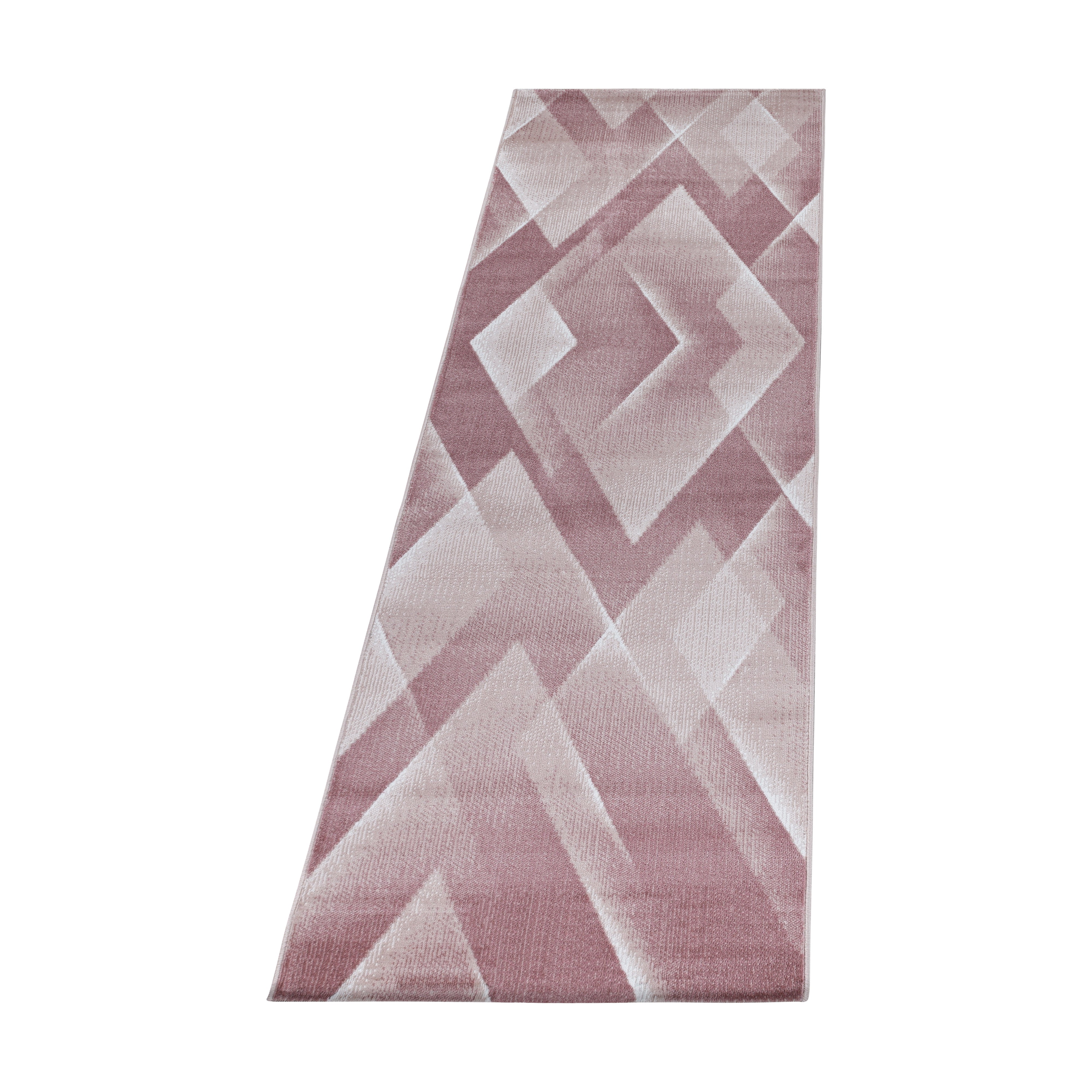Tapijt Costa - 80x250 - Abstract - Roze  Pochon