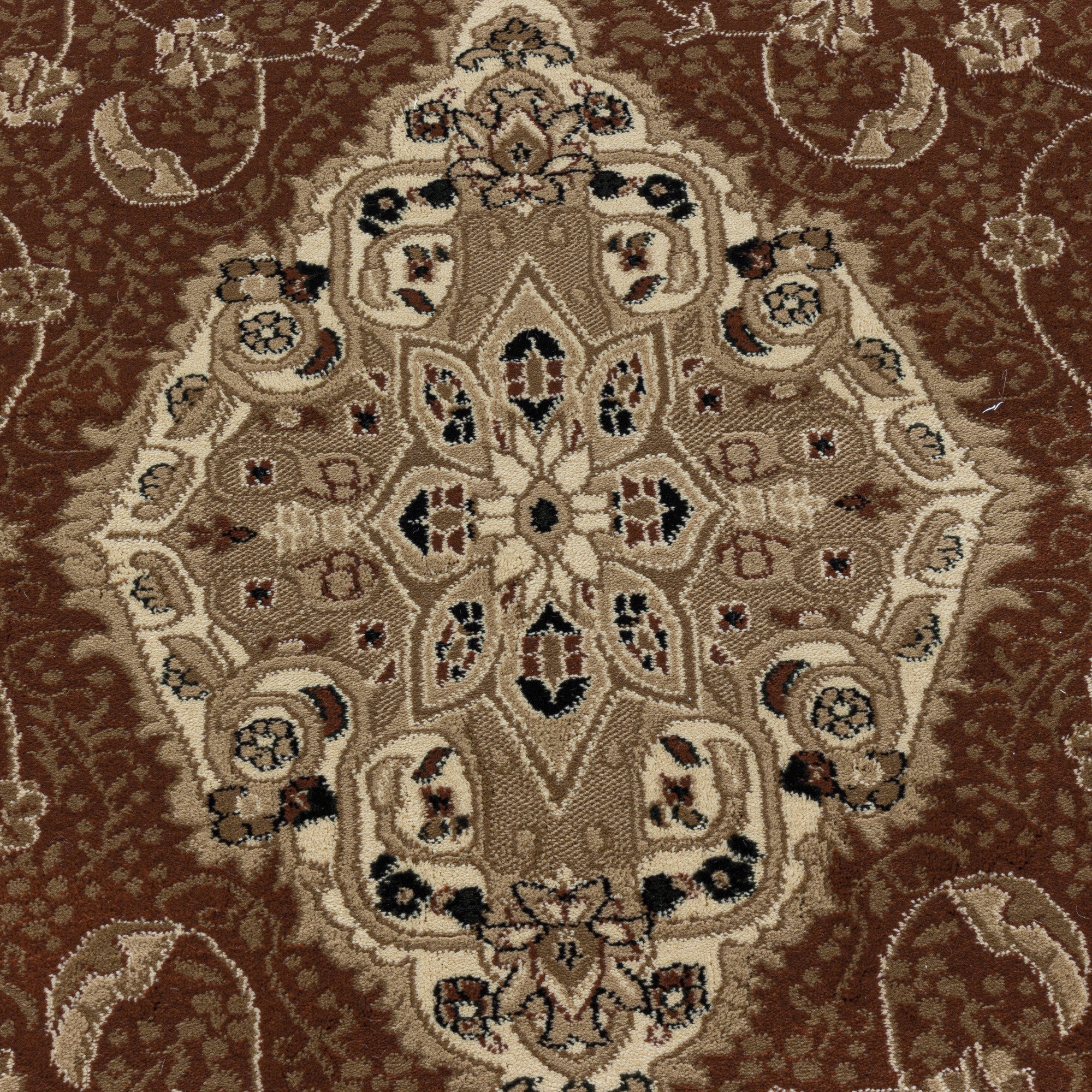 Tapijt Kashmir - 200x290 - Oosters - Terracotta  Pochon