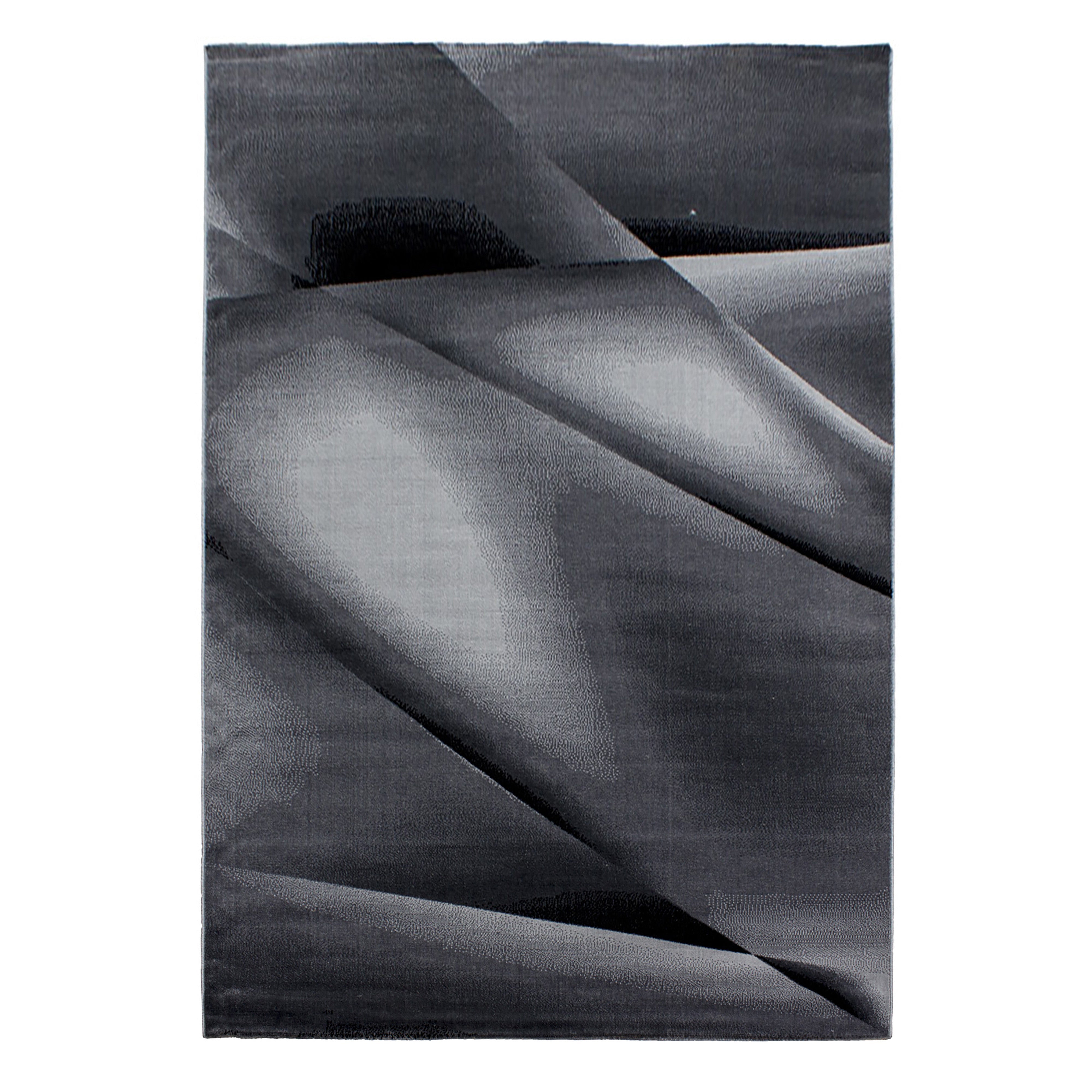 Tapijt Miami - 120x170 - Abstract - Zwart  Pochon