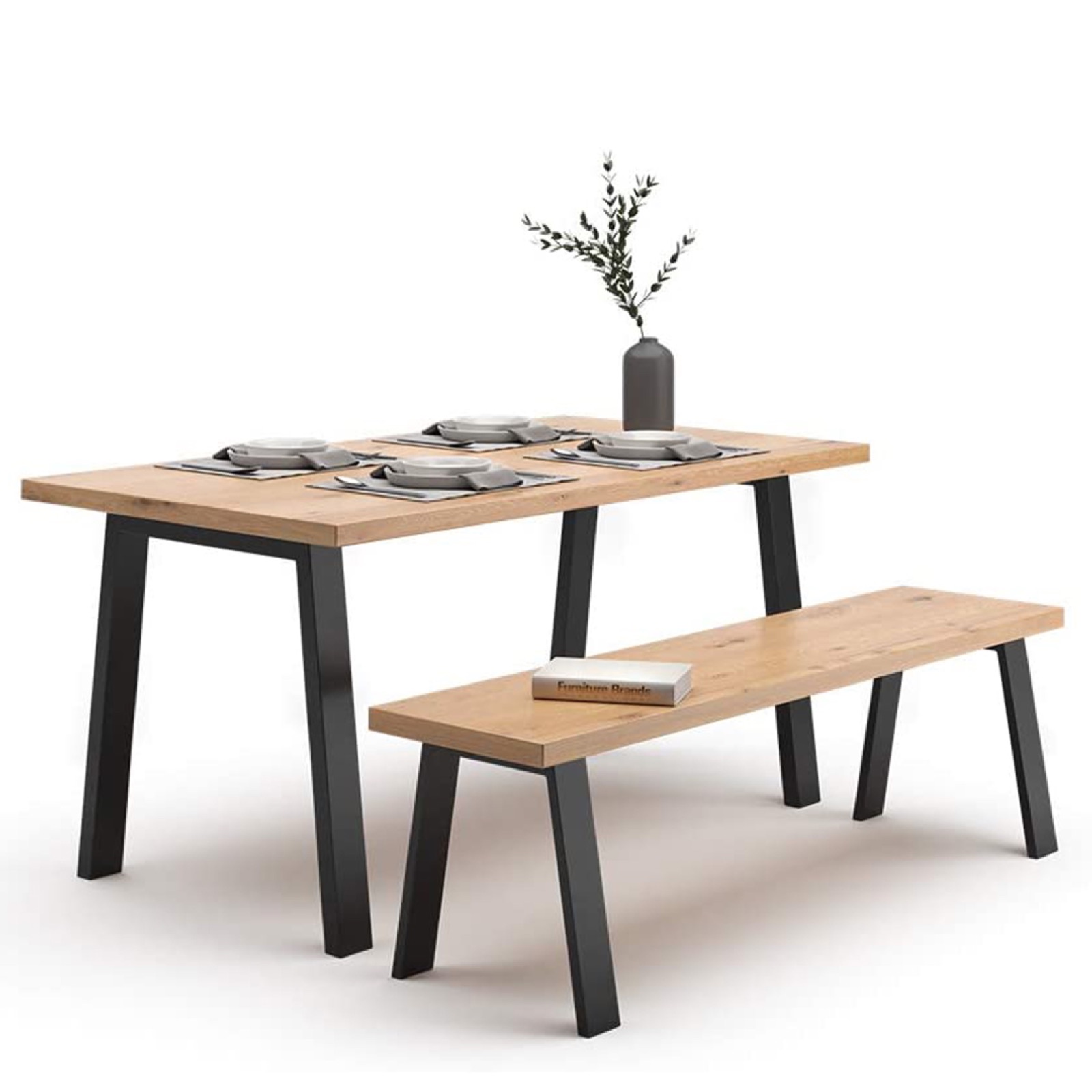 2x Tafelpoot Alred - Afbeelding 5