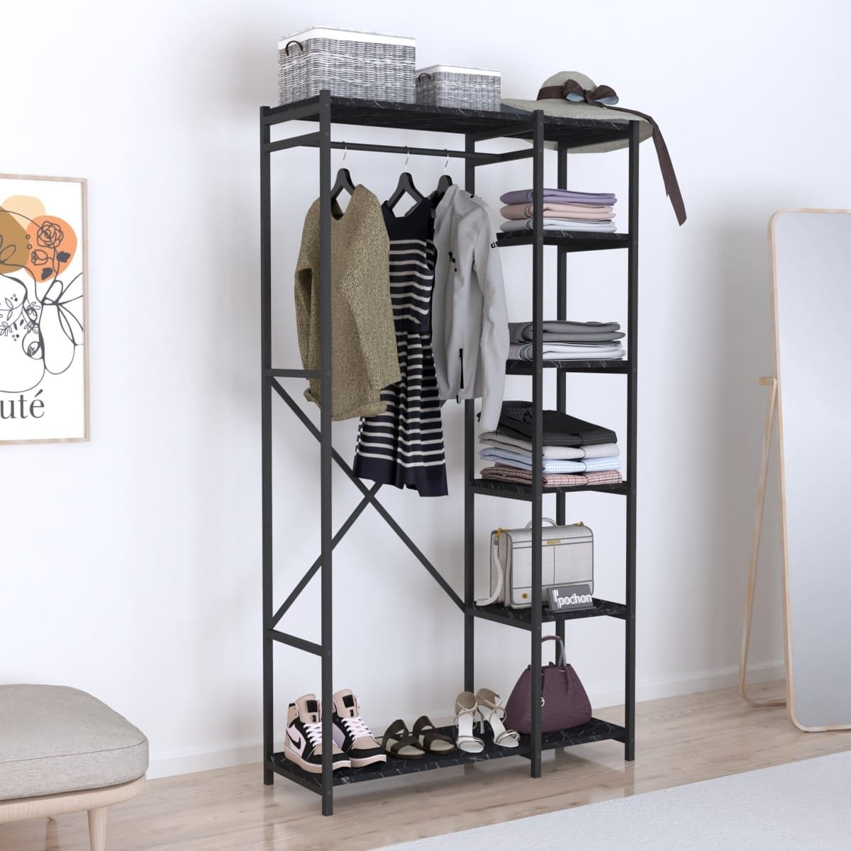 Open Kledingkast Marina - Afbeelding 2