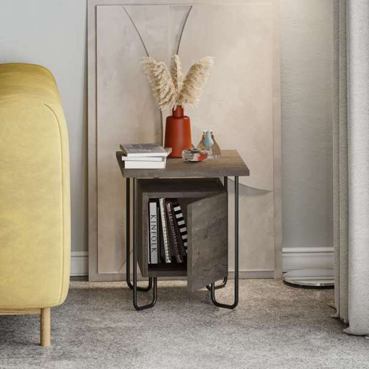 Nachtkastje Acres - Koffie - Afbeelding 6