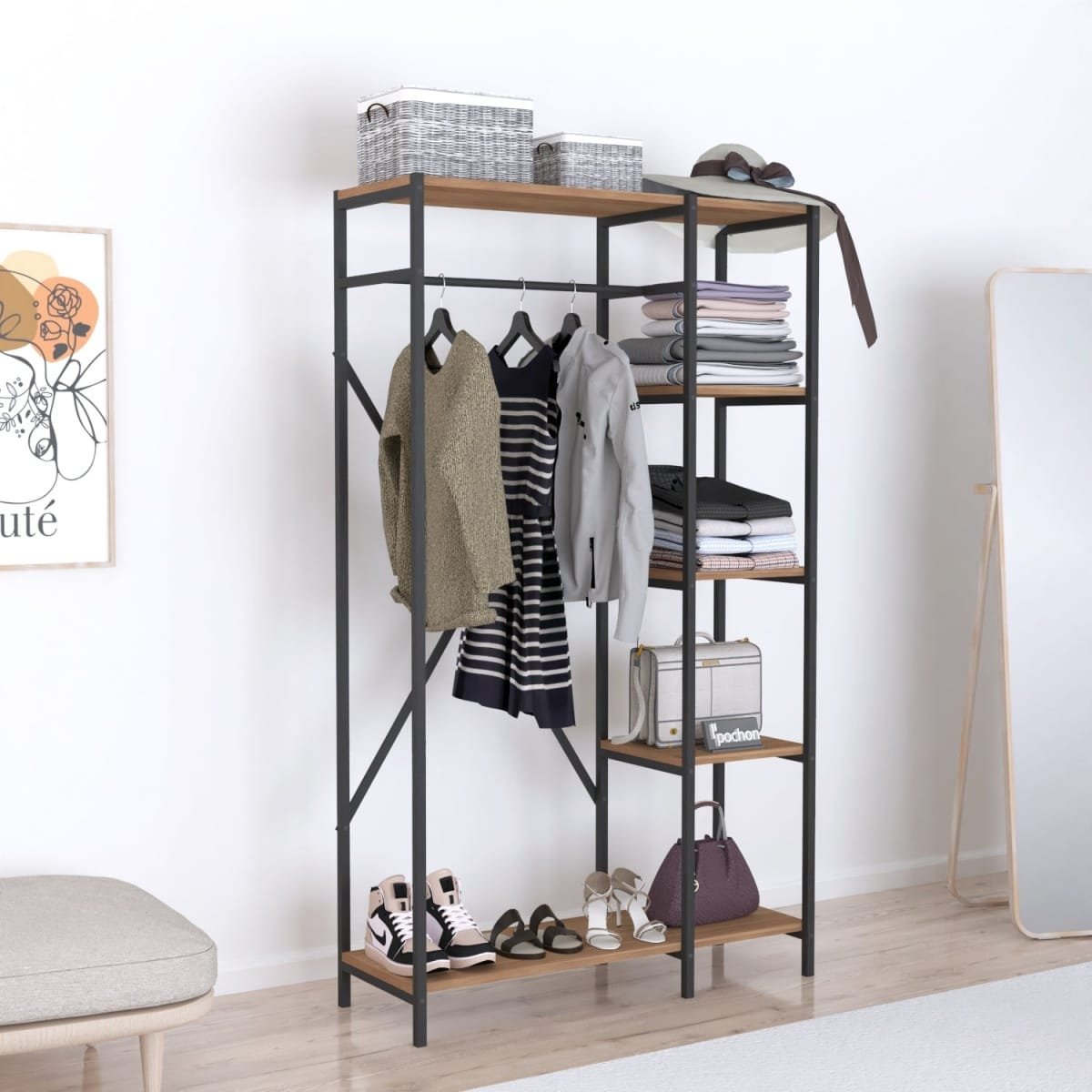 Open Kledingkast Marina - Afbeelding 2