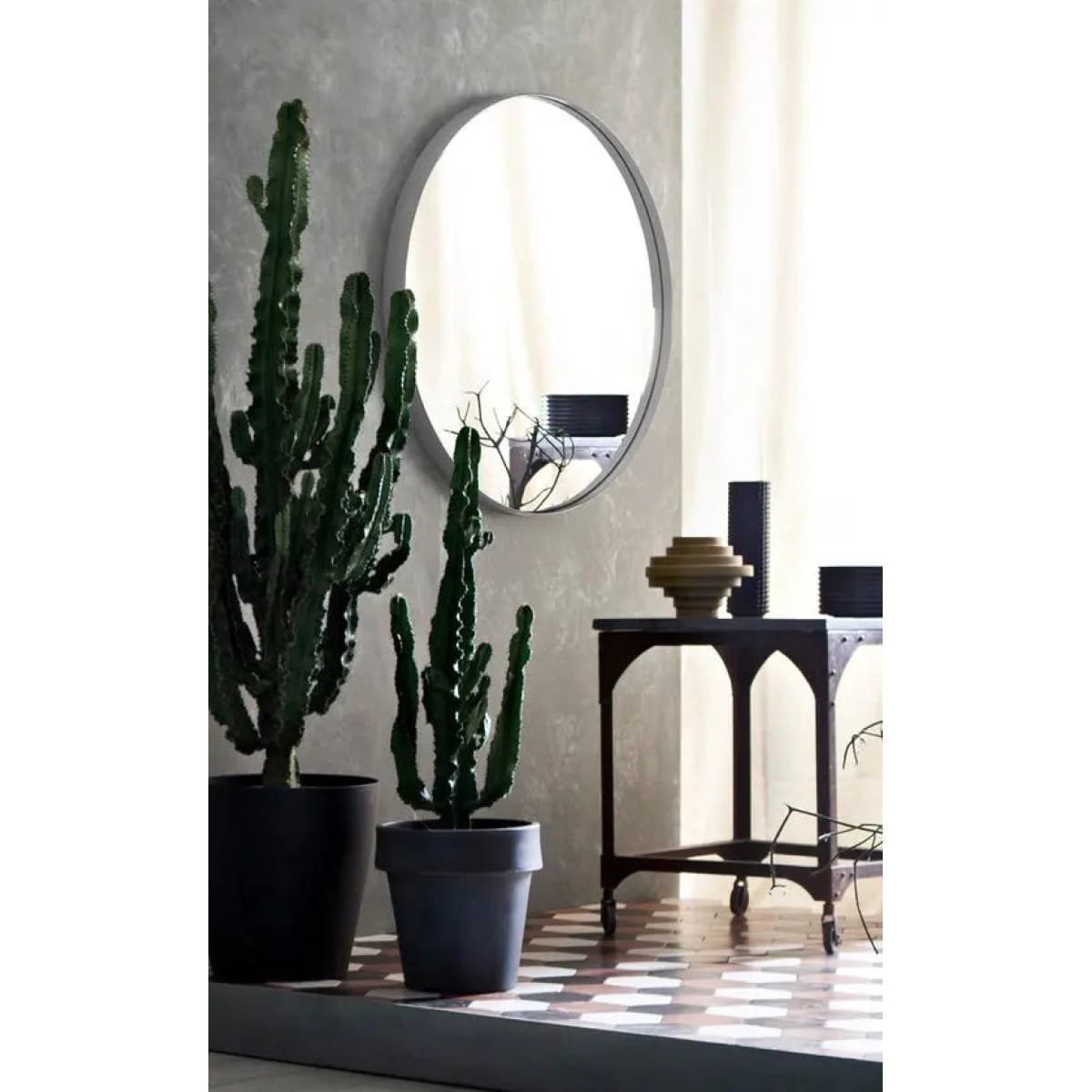 Ronde Spiegel met Lijst - 60 x 60 cm - Sun In - Afbeelding 4