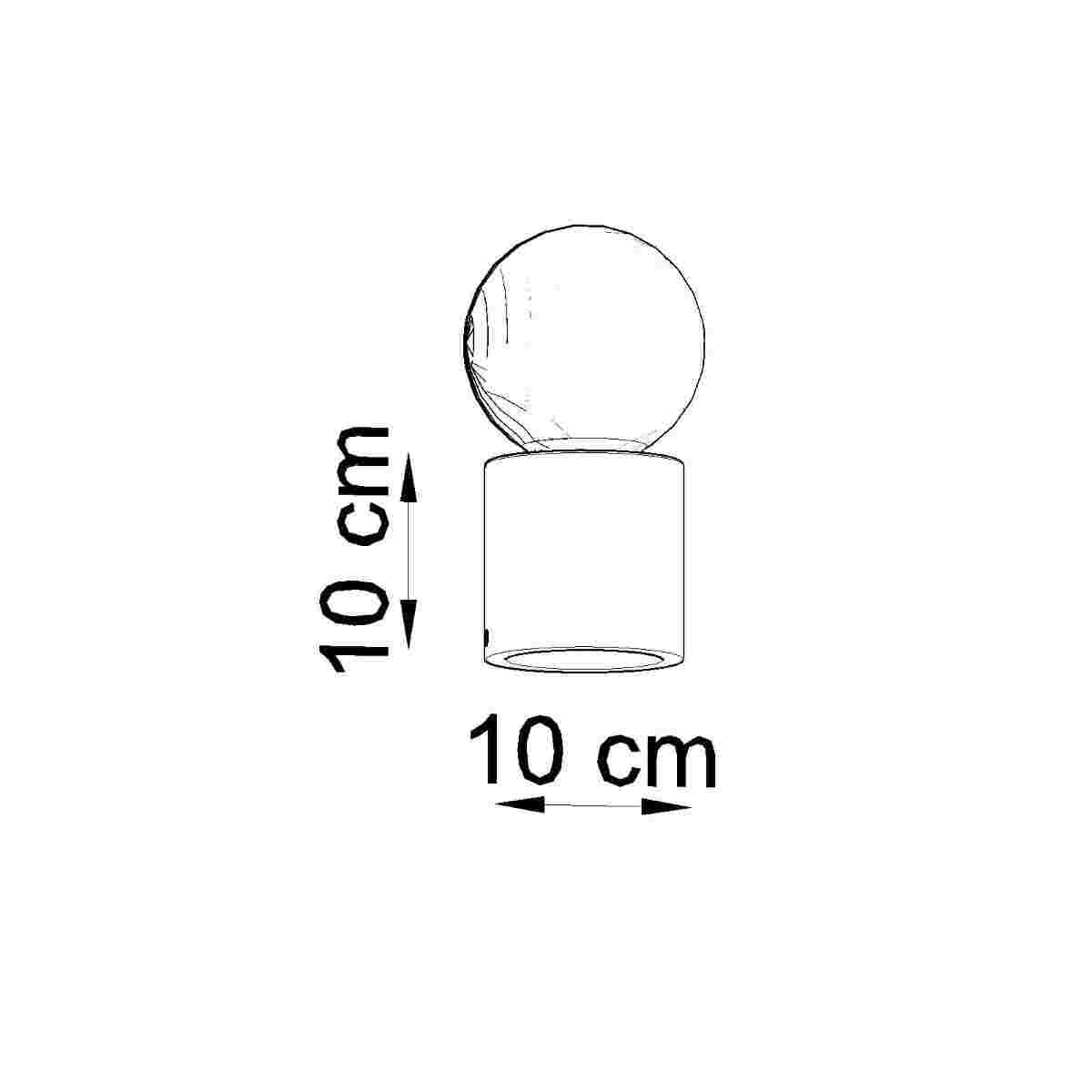 Tafellamp Industrieel - Grijs - 1-Lichts - Salgado - Afbeelding 4