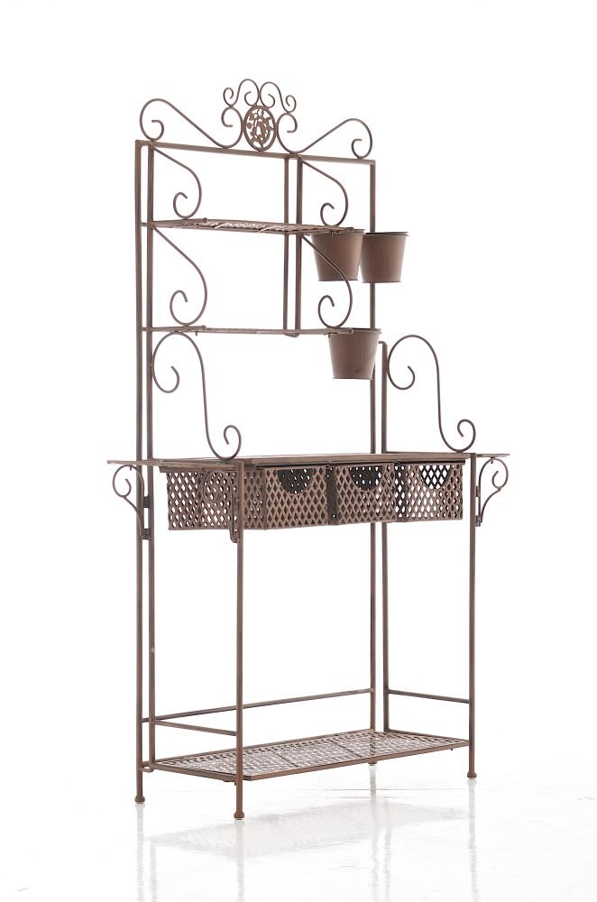 XL plantenplank Shine gemaakt van ijzer