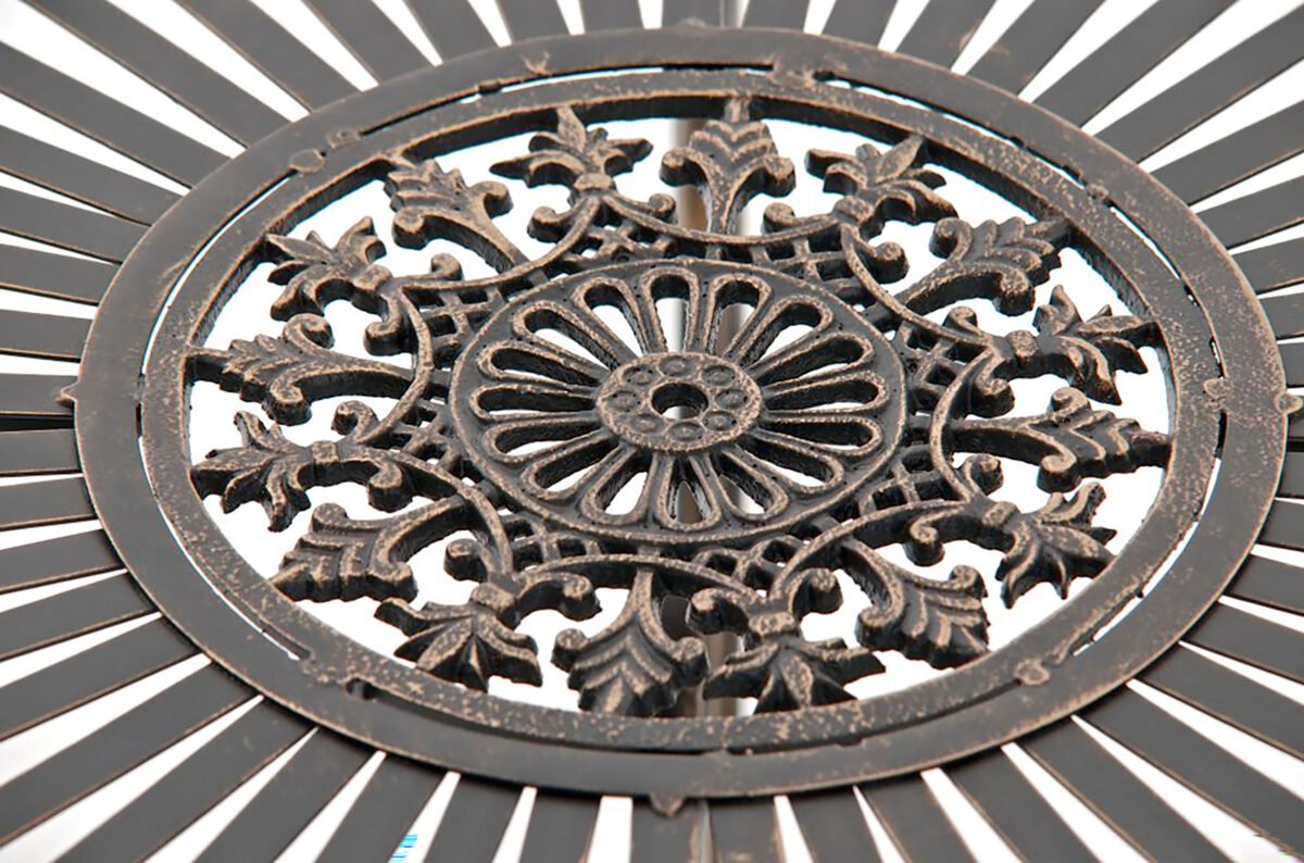 IJzeren tafel Indra, Ø 70 cm - Afbeelding 4