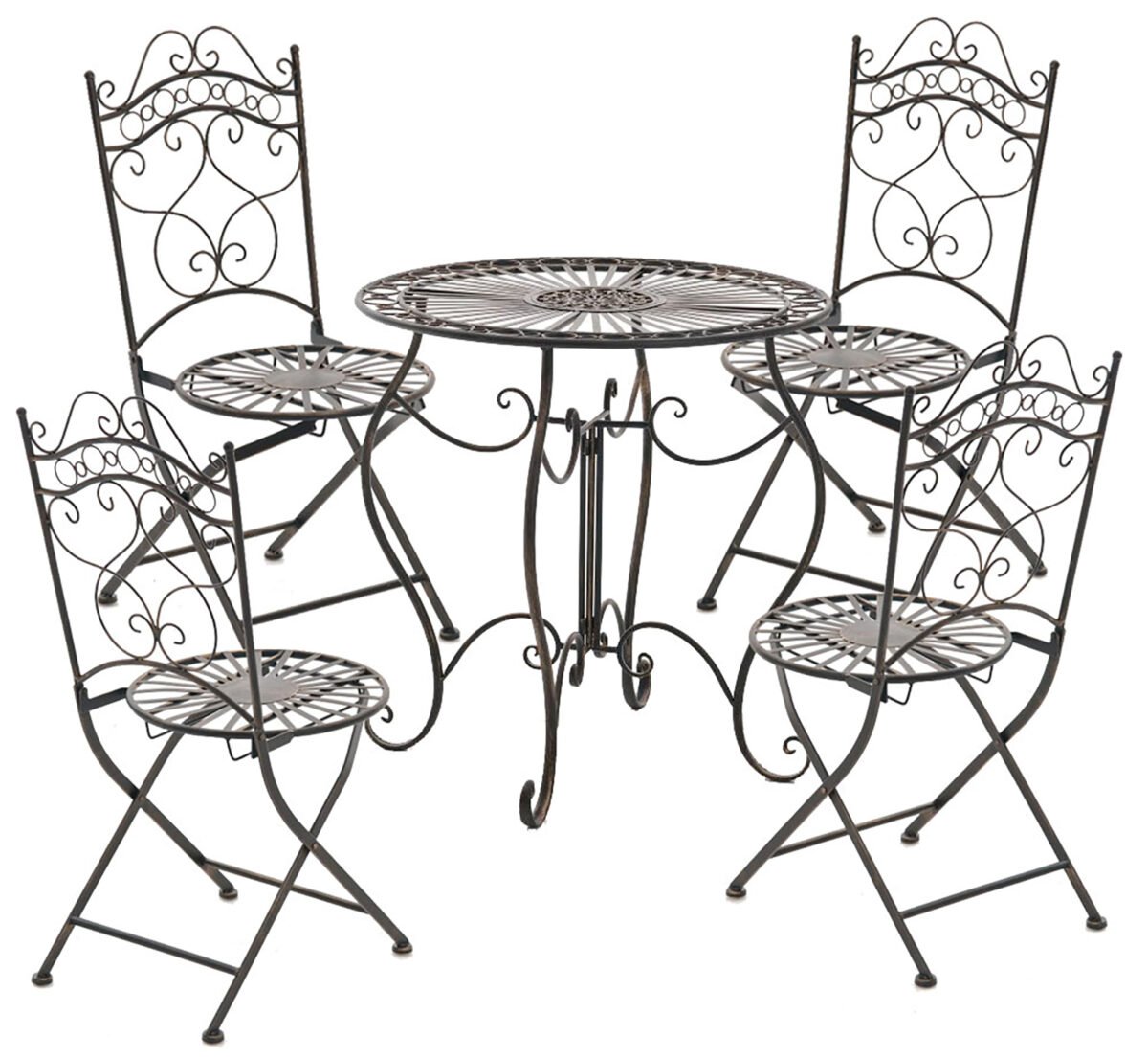 IJzeren tafel Indra, Ø 70 cm - Afbeelding 8