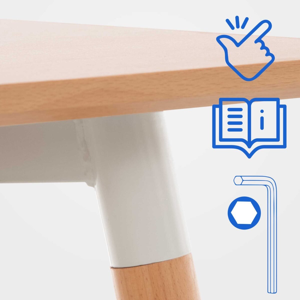 Keukentafel Viborg - Afbeelding 5