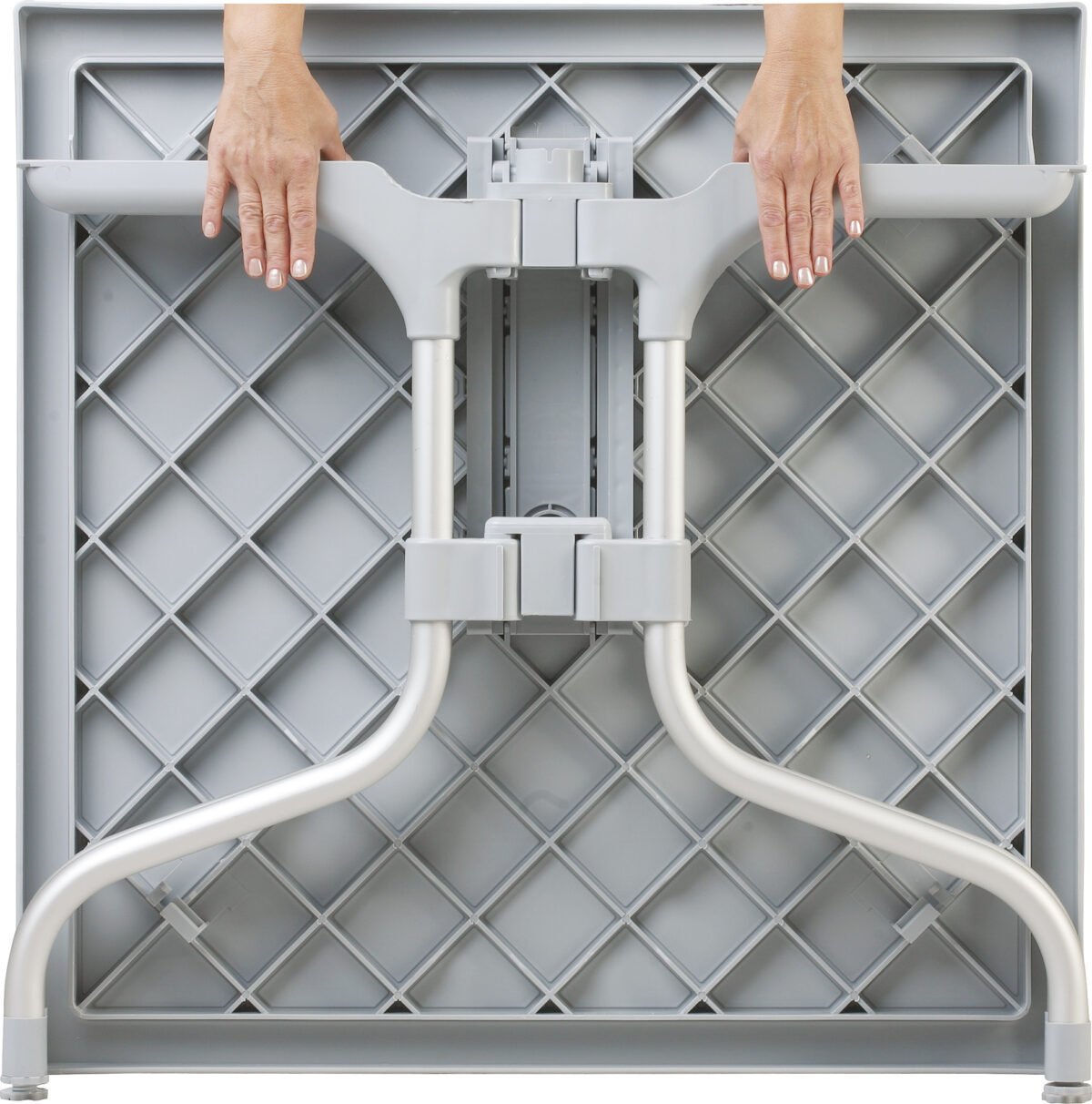 Tuintafel Forza, opklapbaar, 80x80cm - Afbeelding 2