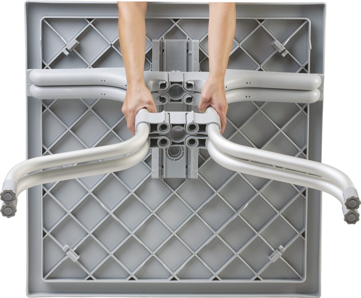 Tuintafel Forza, opklapbaar, 80x80cm - Afbeelding 3