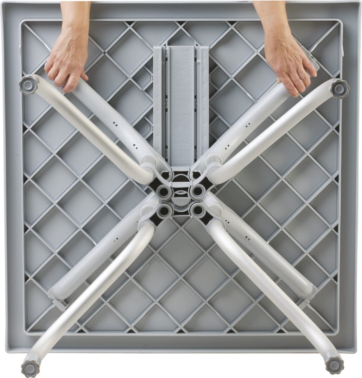 Tuintafel Forza, opklapbaar, 80x80cm - Afbeelding 5