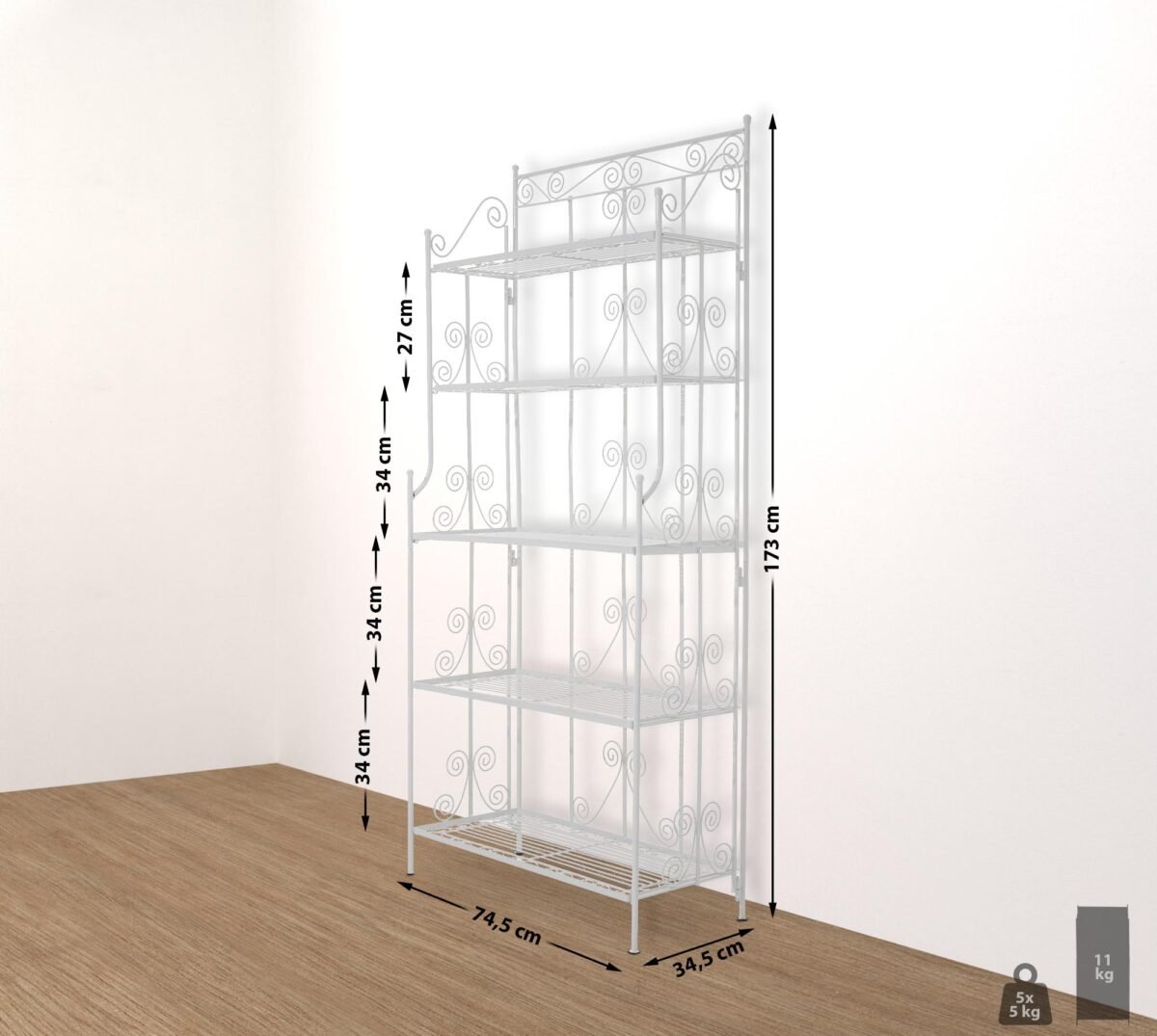 Staande plank Ciara - Afbeelding 5